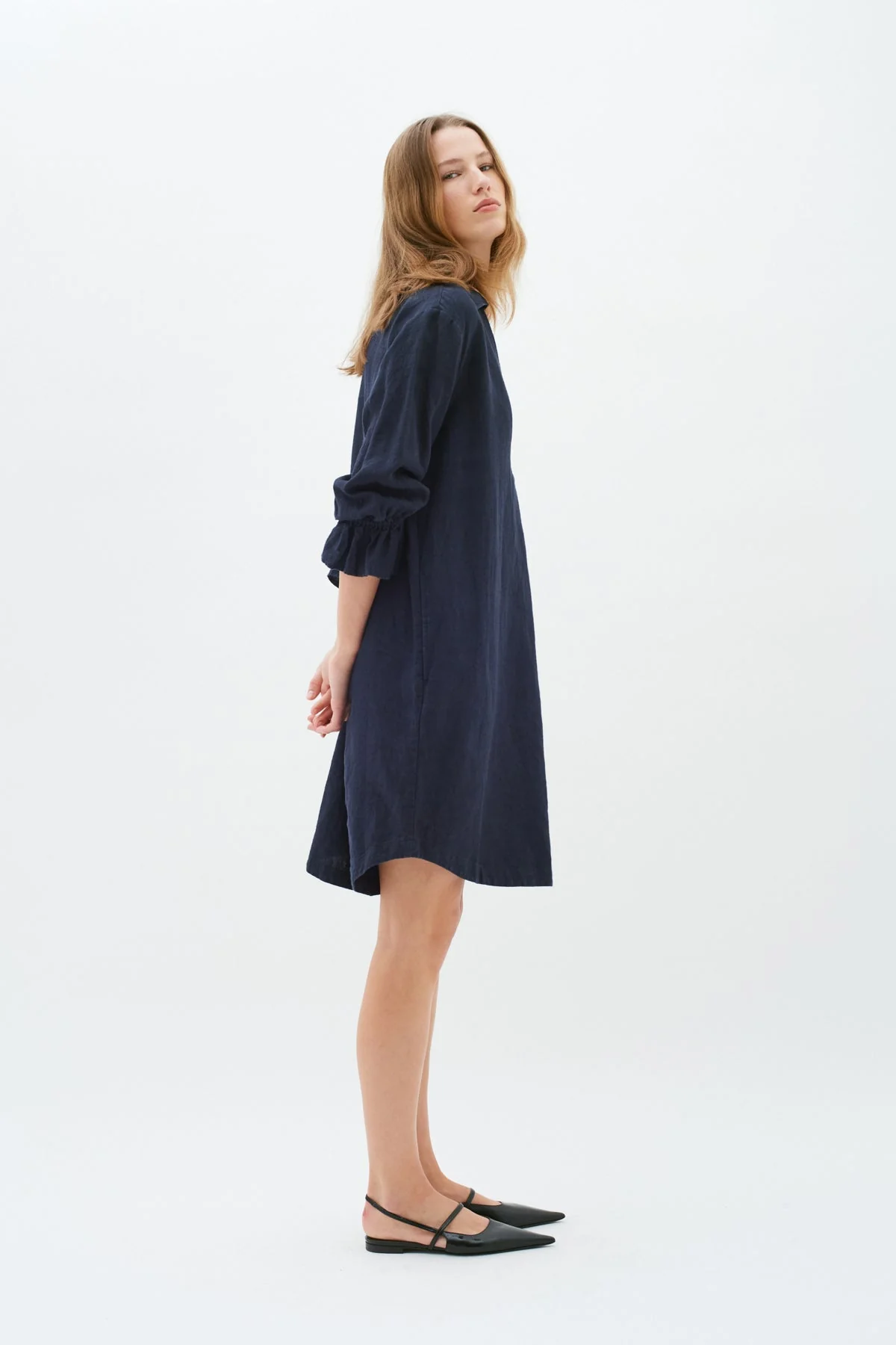 Pegiw Dress Marine Blue - Image 3