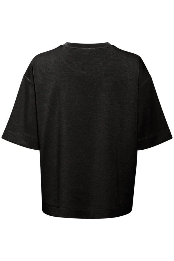 Pannieiw Oversize Tshirt Black - Image 2