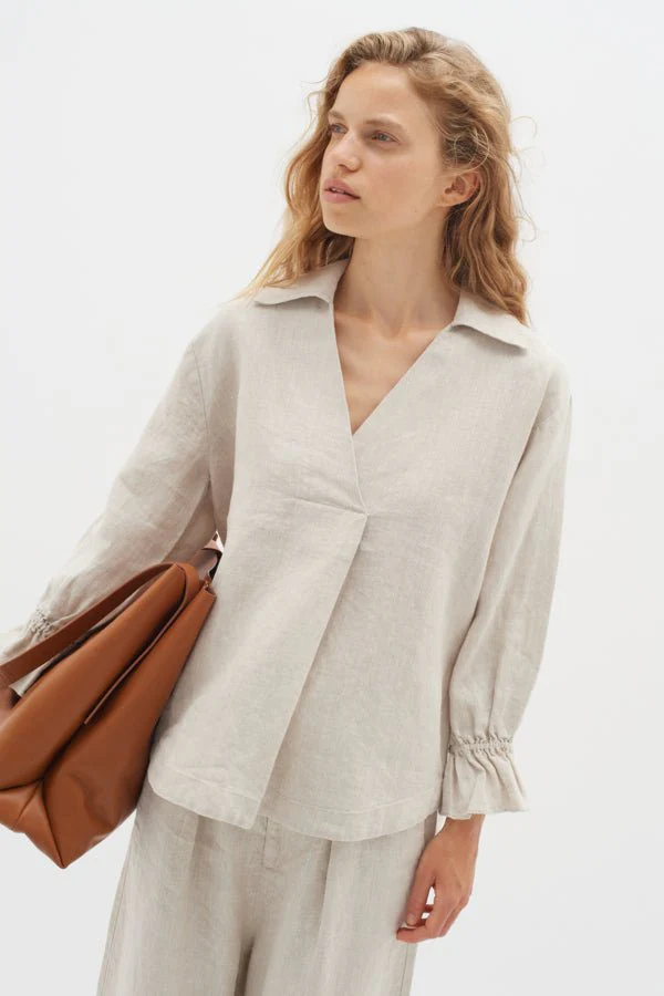 Pegiw Blouse Haze Melange - Image 2