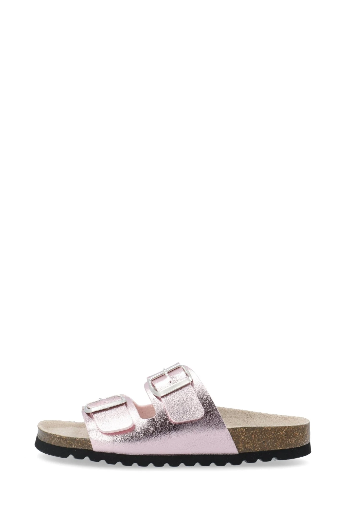 Biaolivia Sandal Metallic Dusty Pink