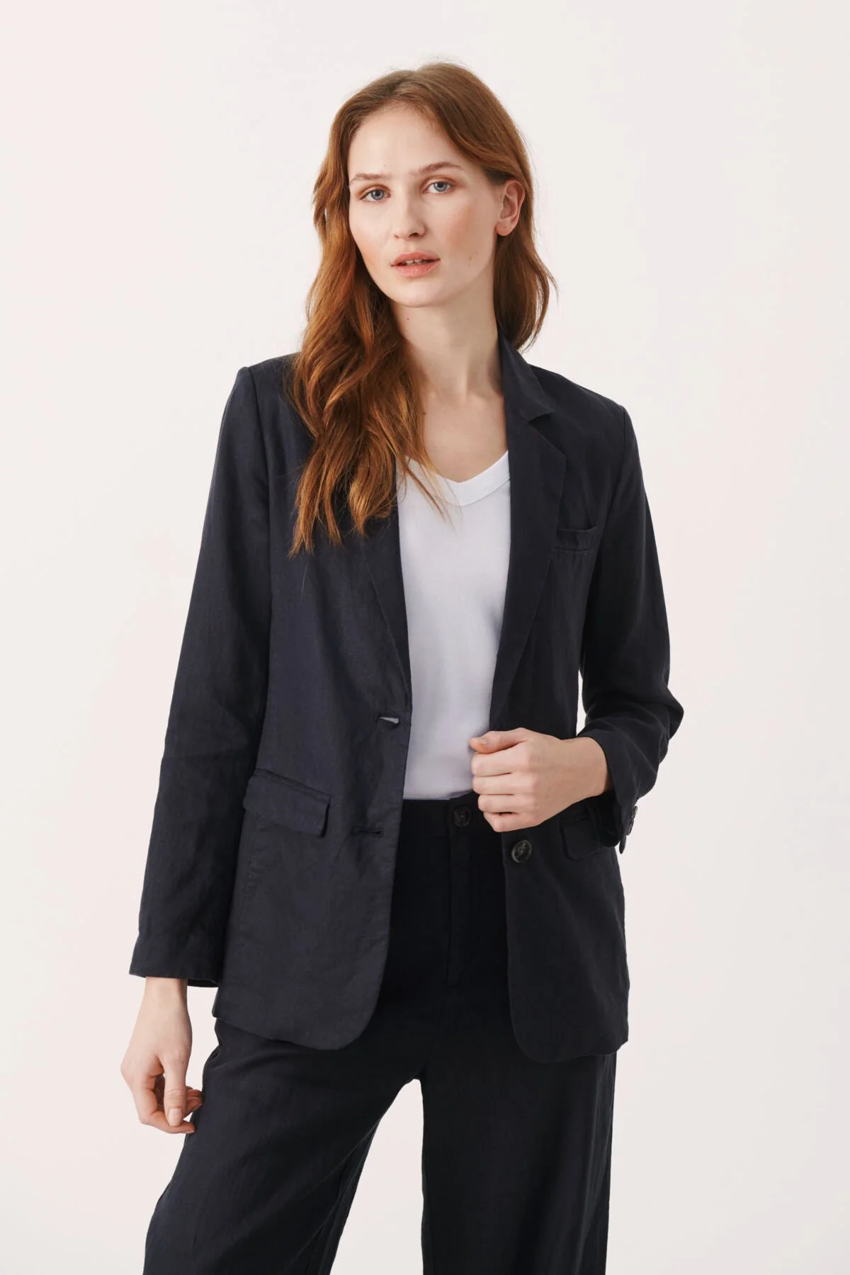 Nyanpw Jacket Dark Navy - Image 5