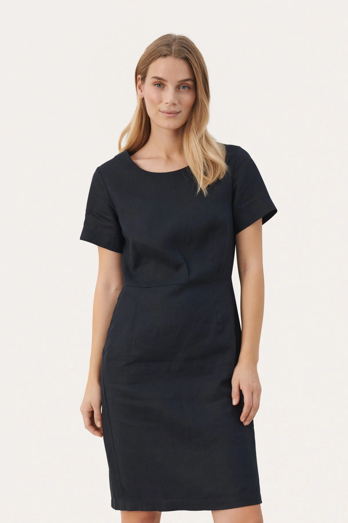 Eamarinapw Dress Dark Navy - Image 3