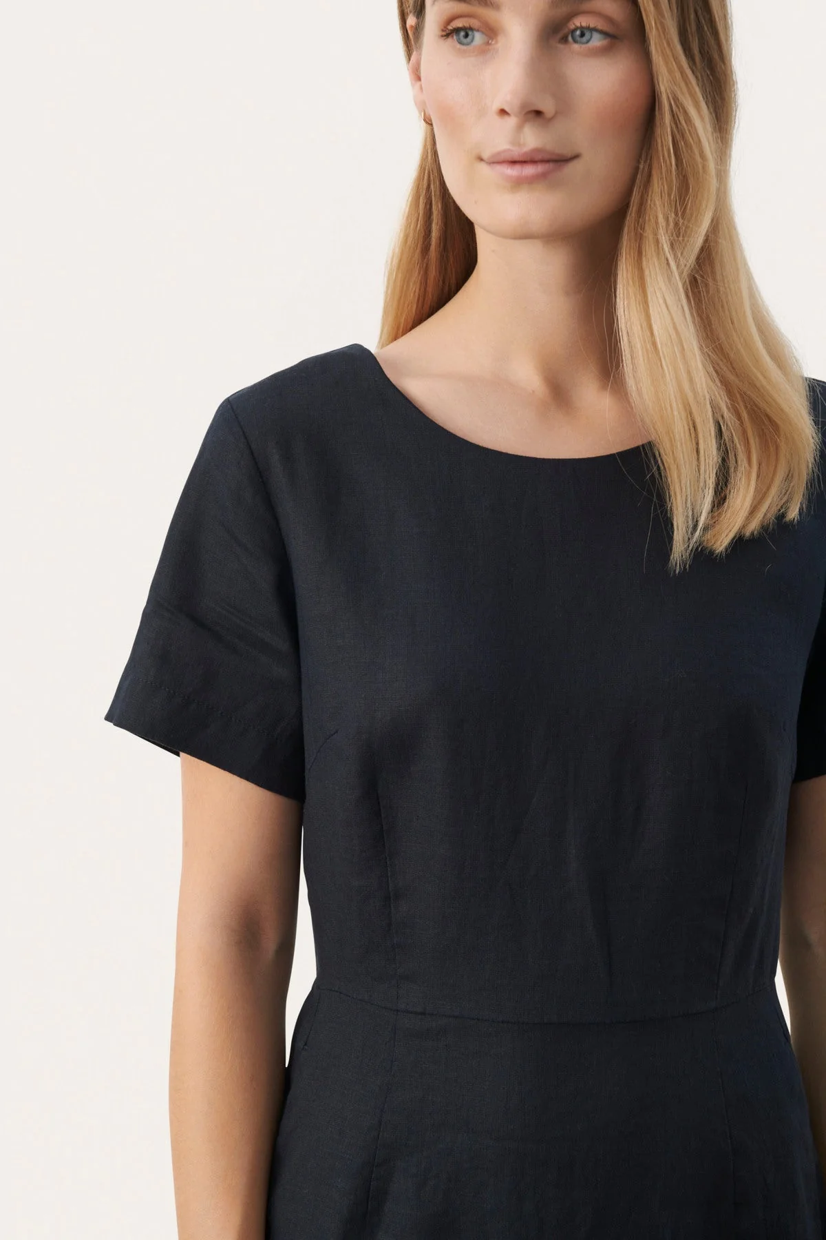 Eamarinapw Dress Dark Navy - Image 4