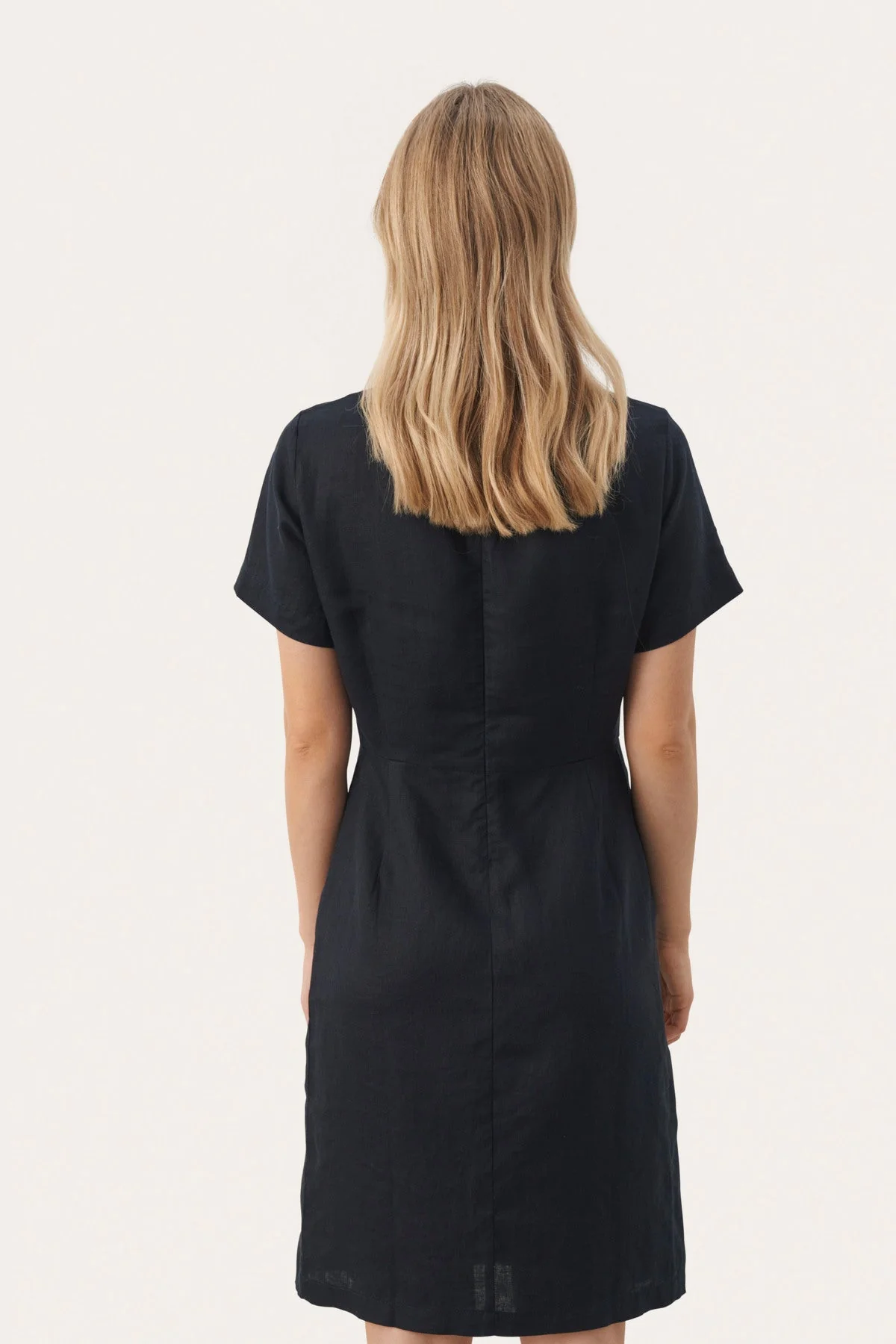 Eamarinapw Dress Dark Navy - Image 5