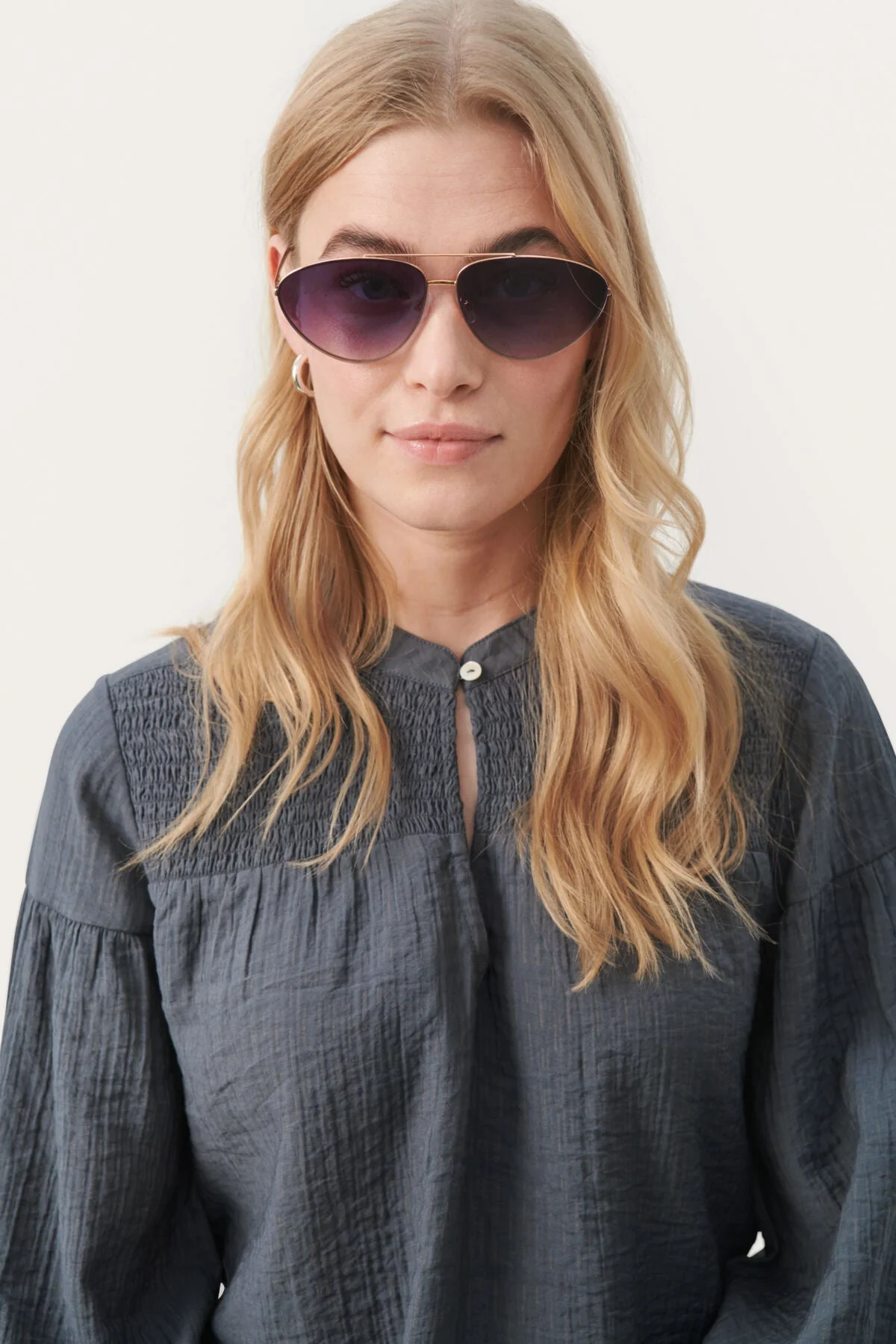 Elnipw Sunglasses Gold - Image 3