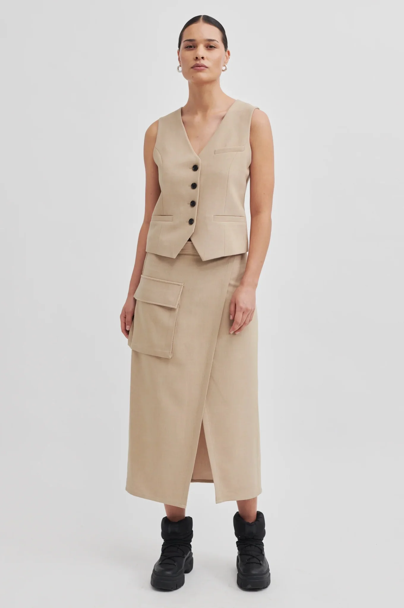 Felice Skirt Roasted Cashew - Image 2