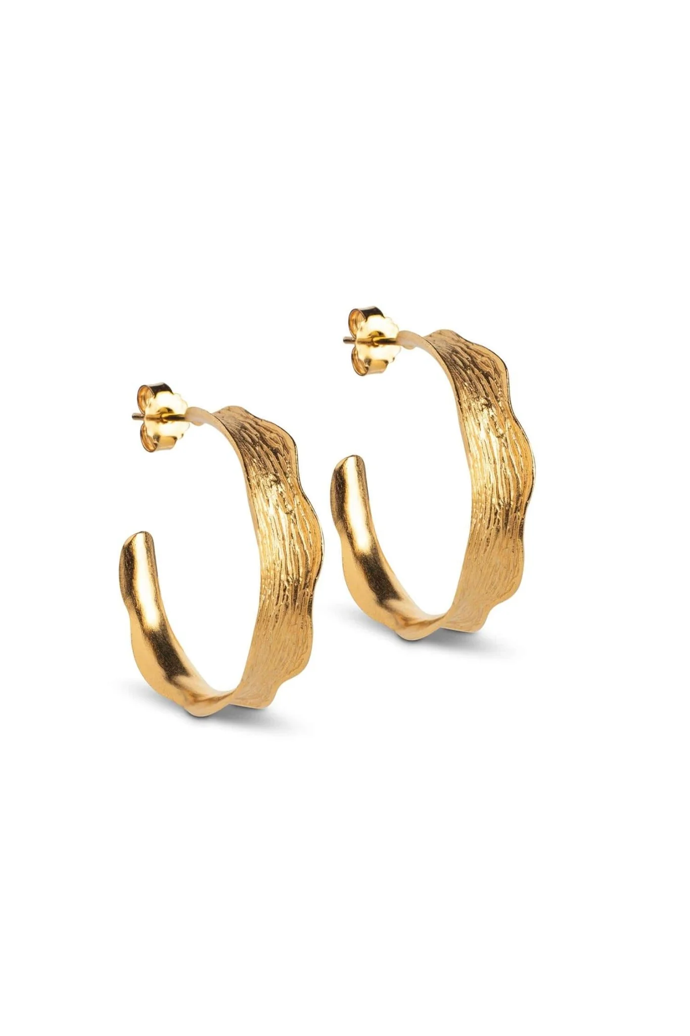 Ane Large Earrings Gold