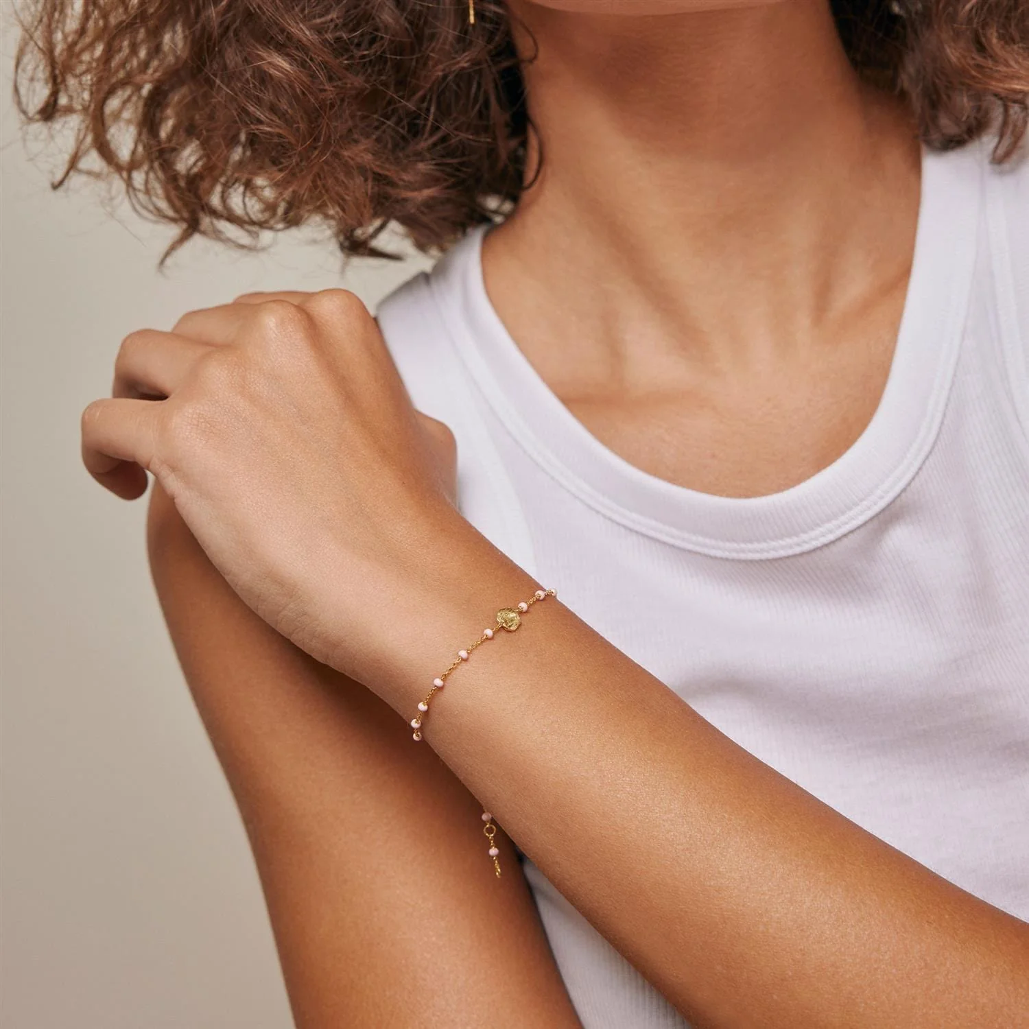 Lola Refined Bracelets Light Pink - Image 2