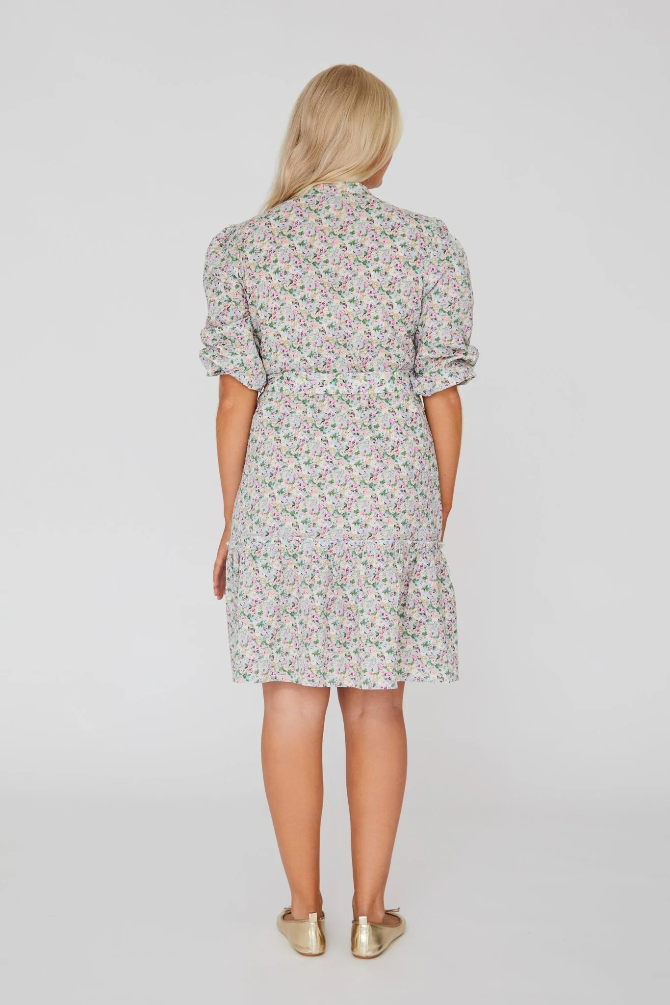 Kate Dress Blue/Pink - Image 2