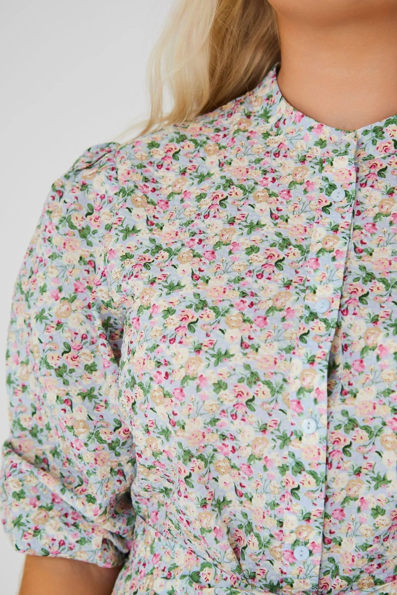 Kate Dress Blue/Pink - Image 3