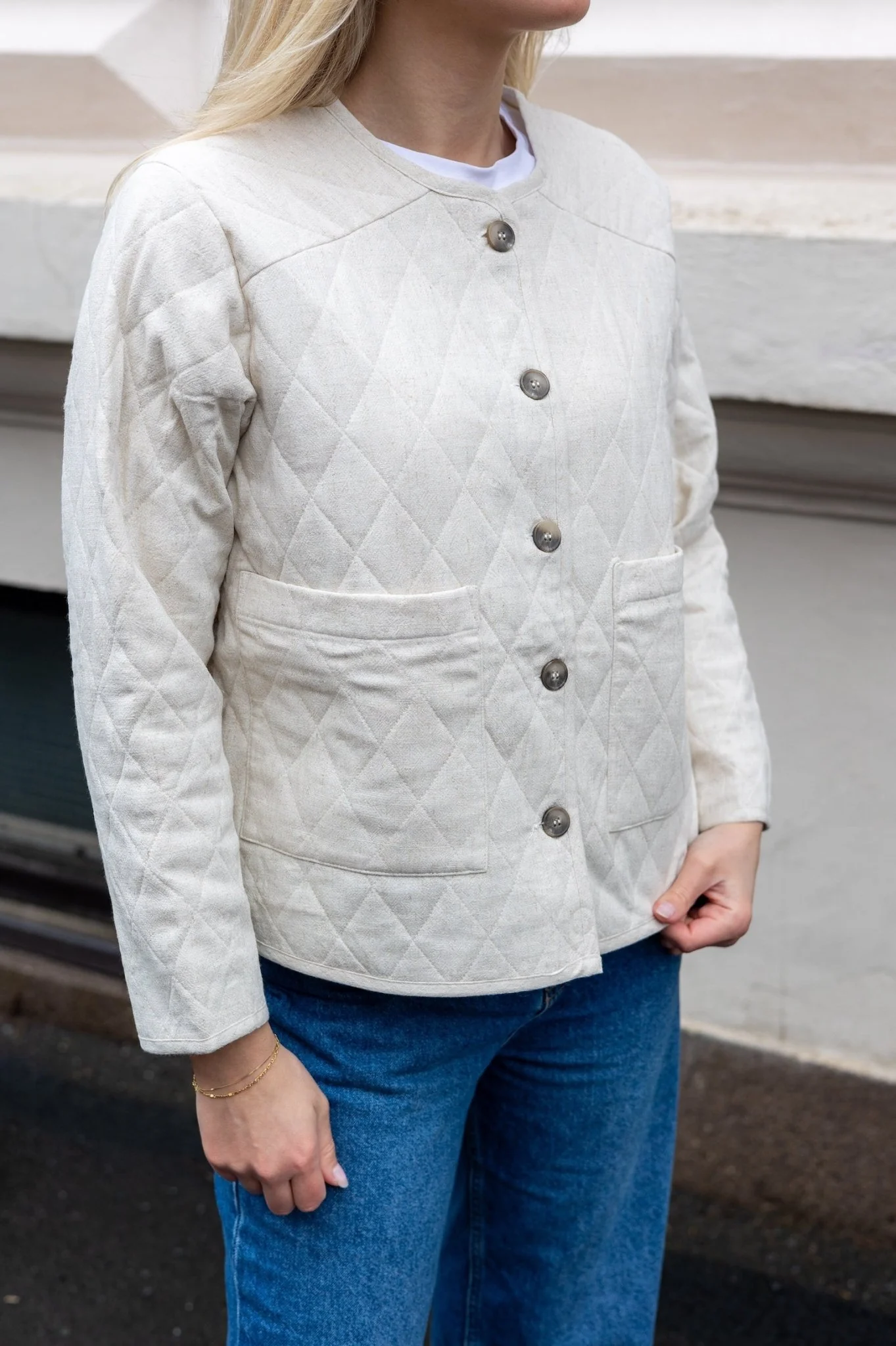 Kammy Jacket Sand - Image 6