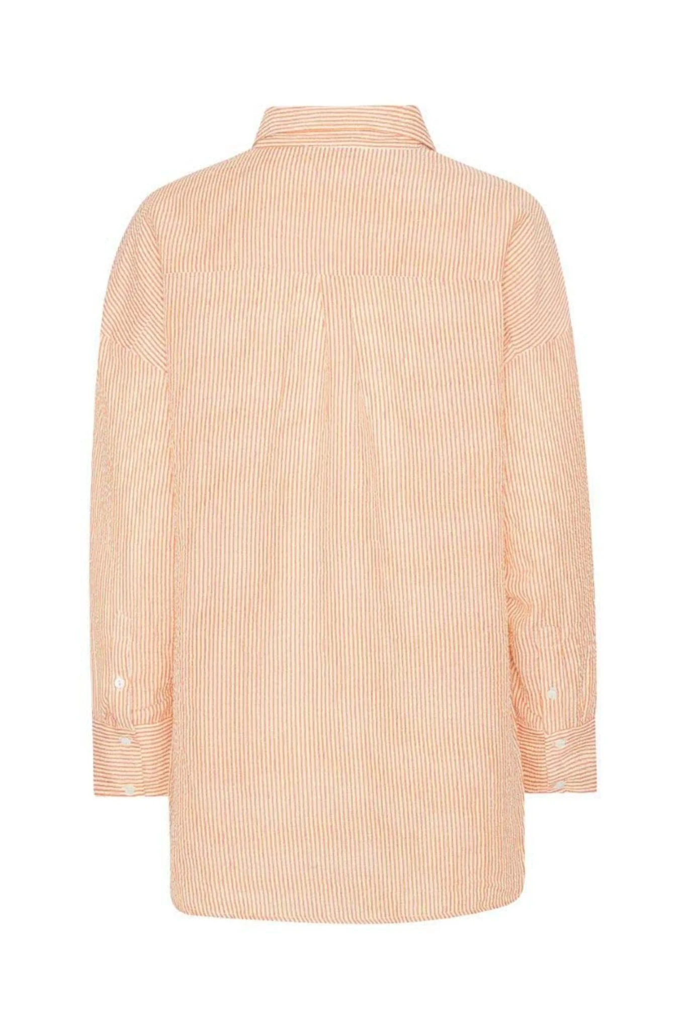 Sonja Shirt Orange/White - Image 7