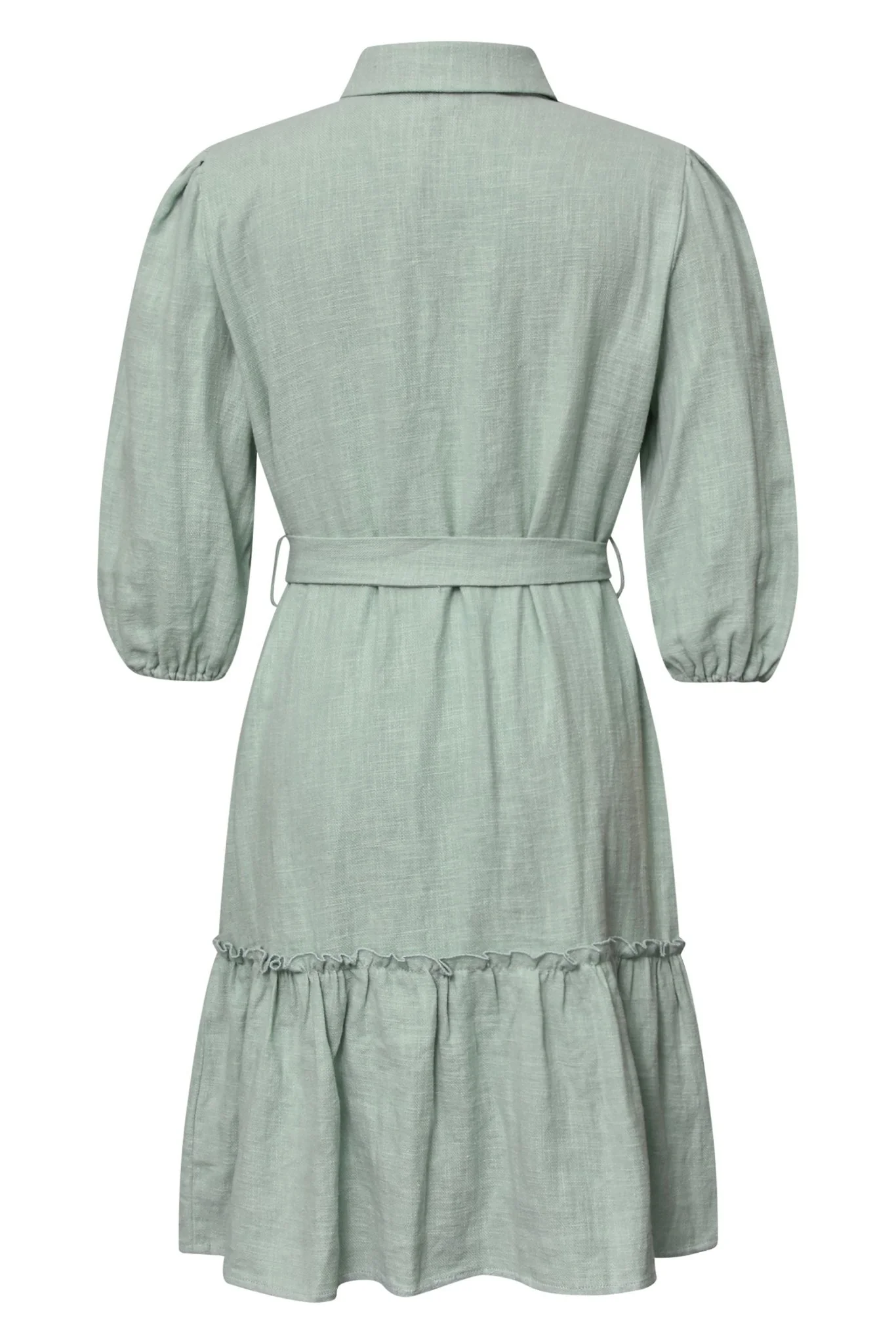 Linen Dress Mint - Image 4