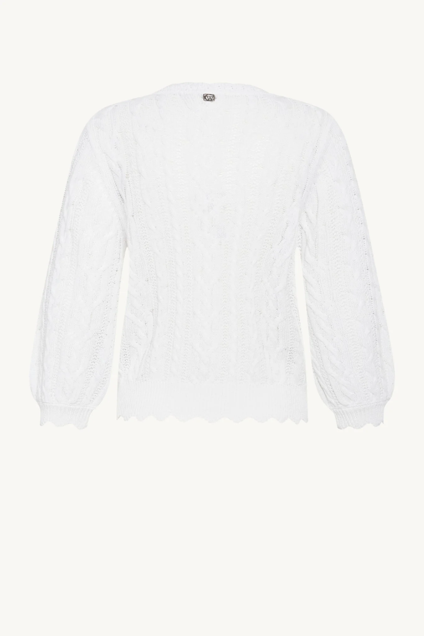 Cwclea - Cardigan White - Image 2