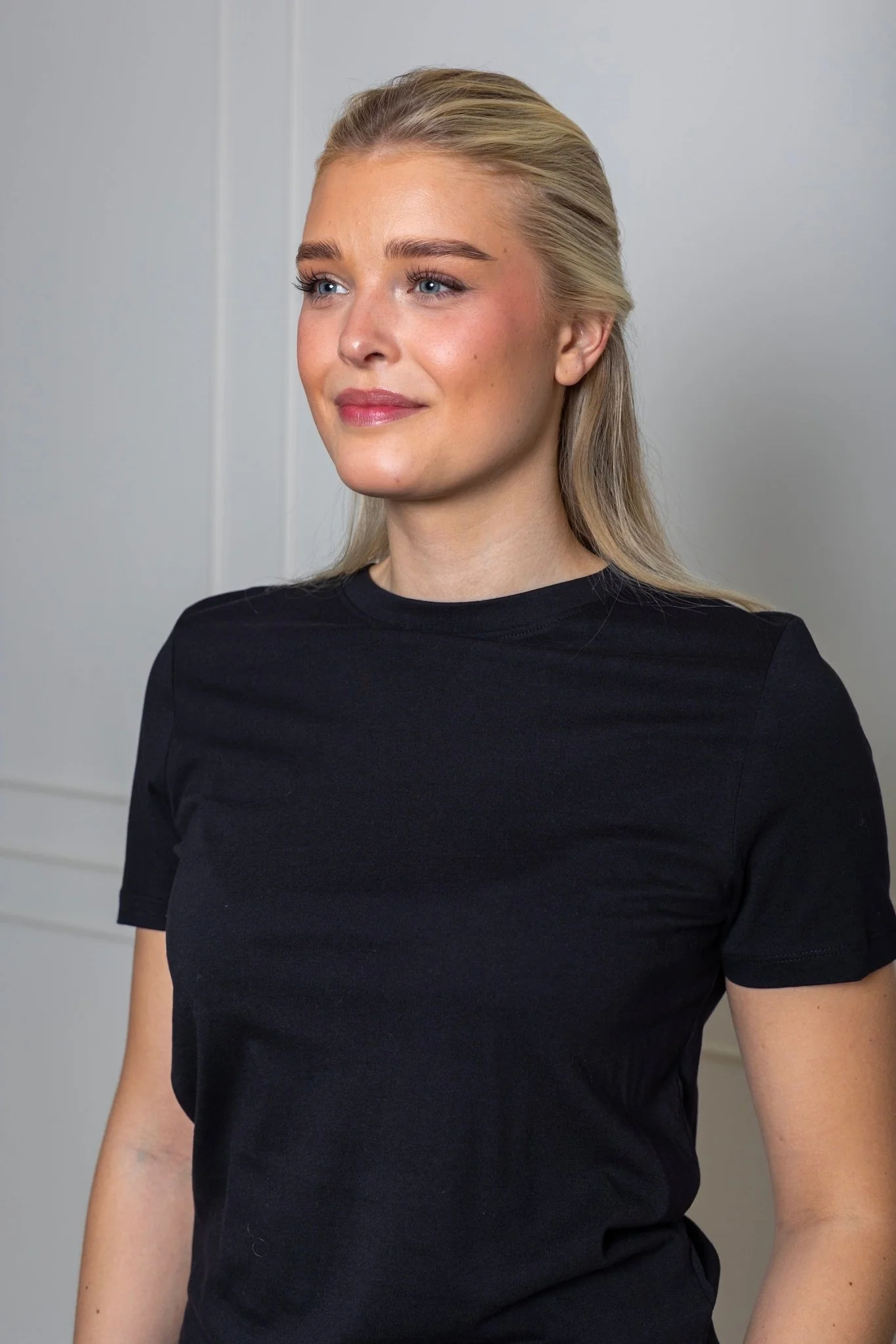 Myessential Ss O-Neck Tee Black - Image 4