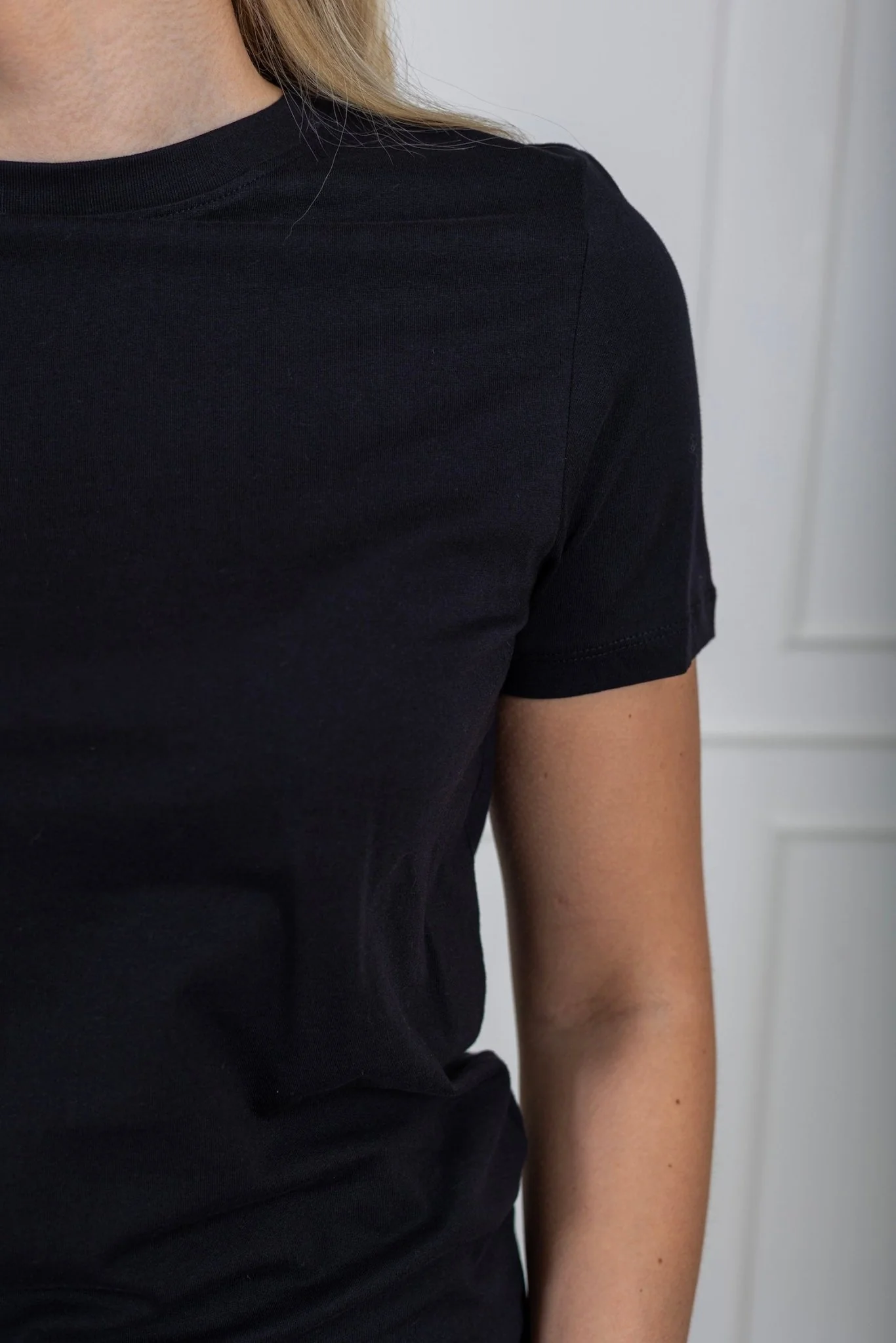 Myessential Ss O-Neck Tee Black - Image 5