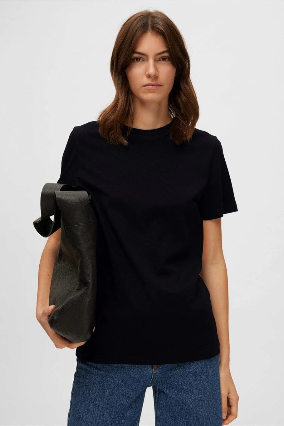 Myessential Ss O-Neck Tee Black - Image 8