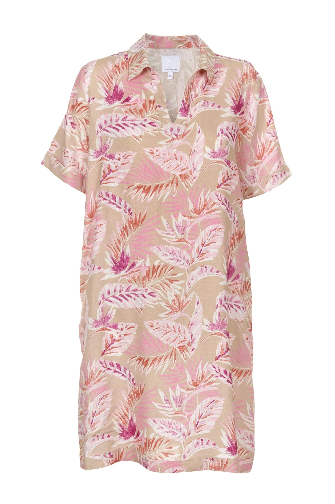 Lillian Dress Tropical Pink