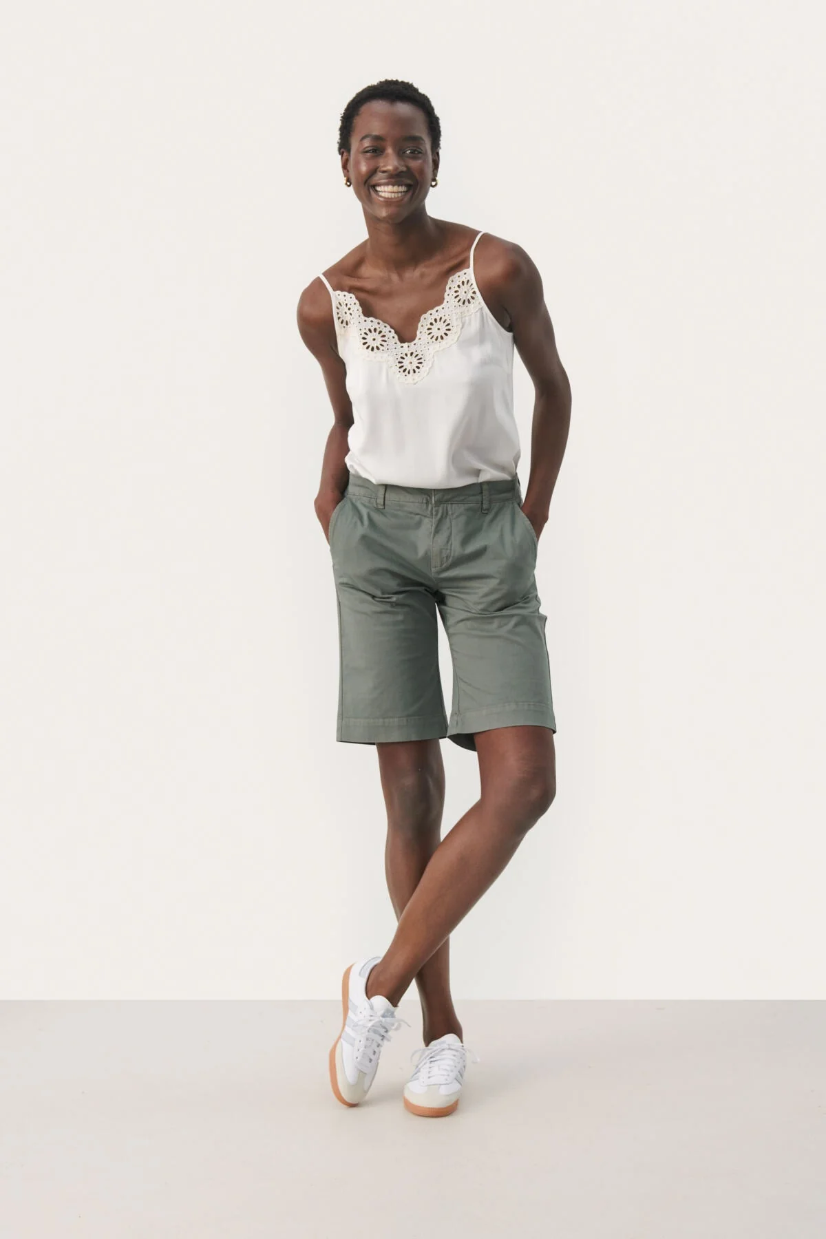 Hanijanpw Shorts Agave Green - Image 5