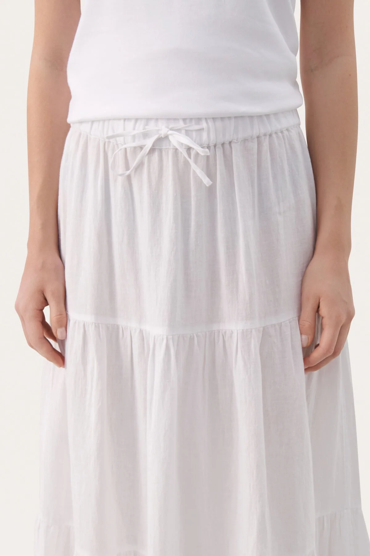Getiapw Skirt Bright White - Image 4