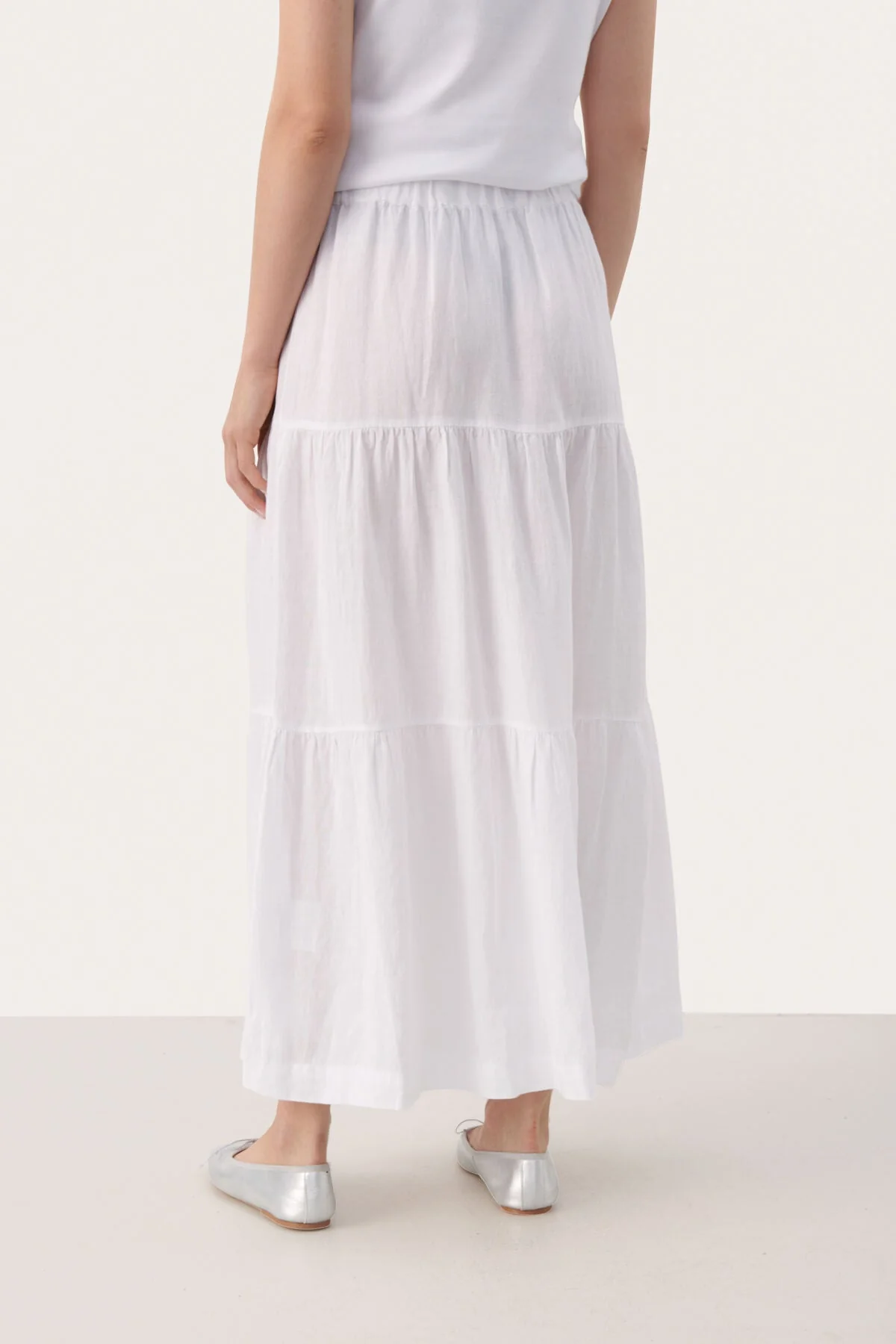 Getiapw Skirt Bright White - Image 5