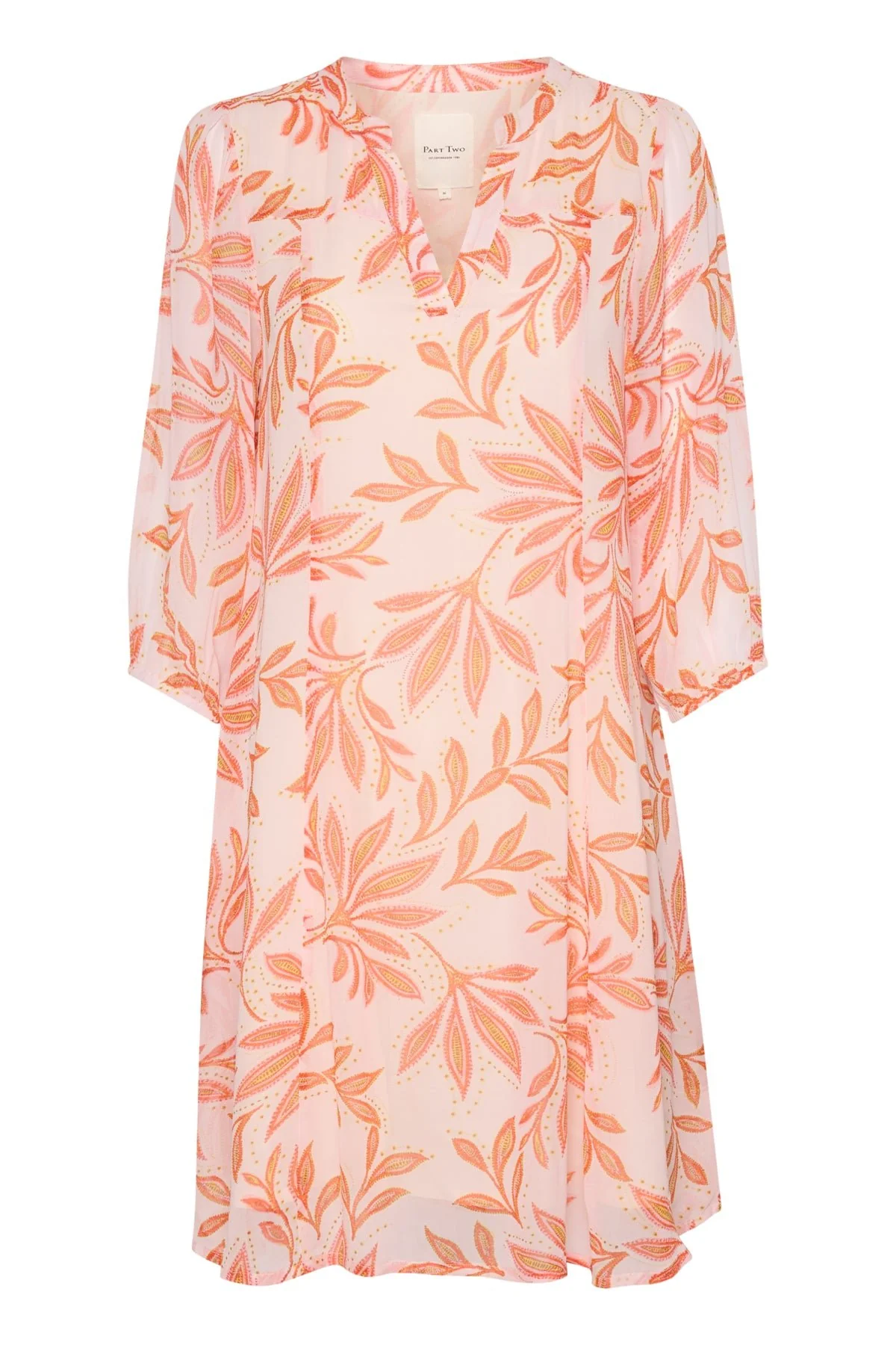 Botellepw Dress Potpourri Delicate Leaf