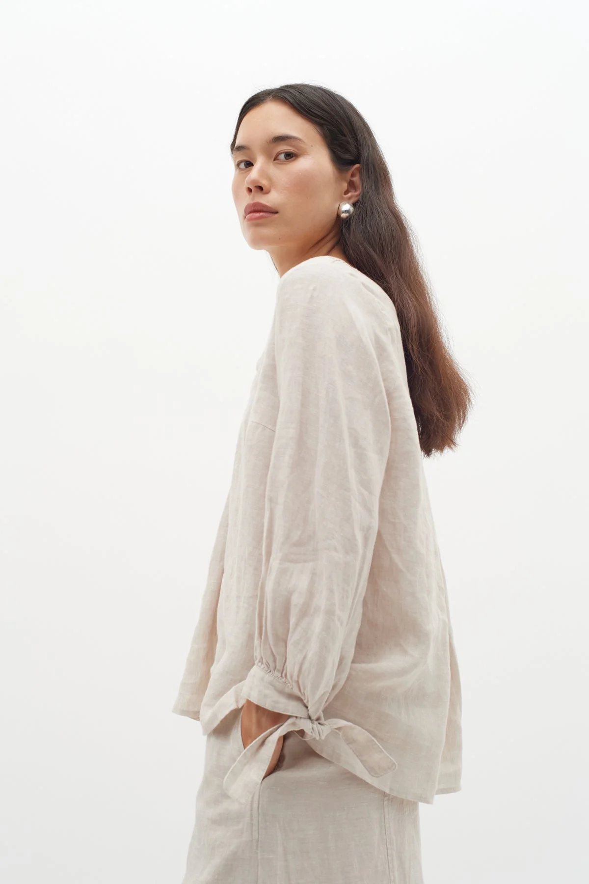 Ezraiw Blouse Haze Melange - Image 5
