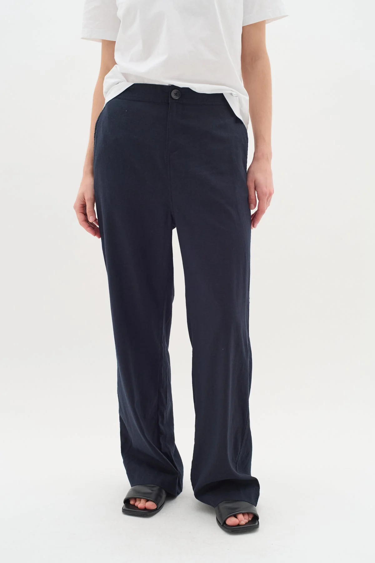 Ellieiw Pants Marine Blue - Image 2