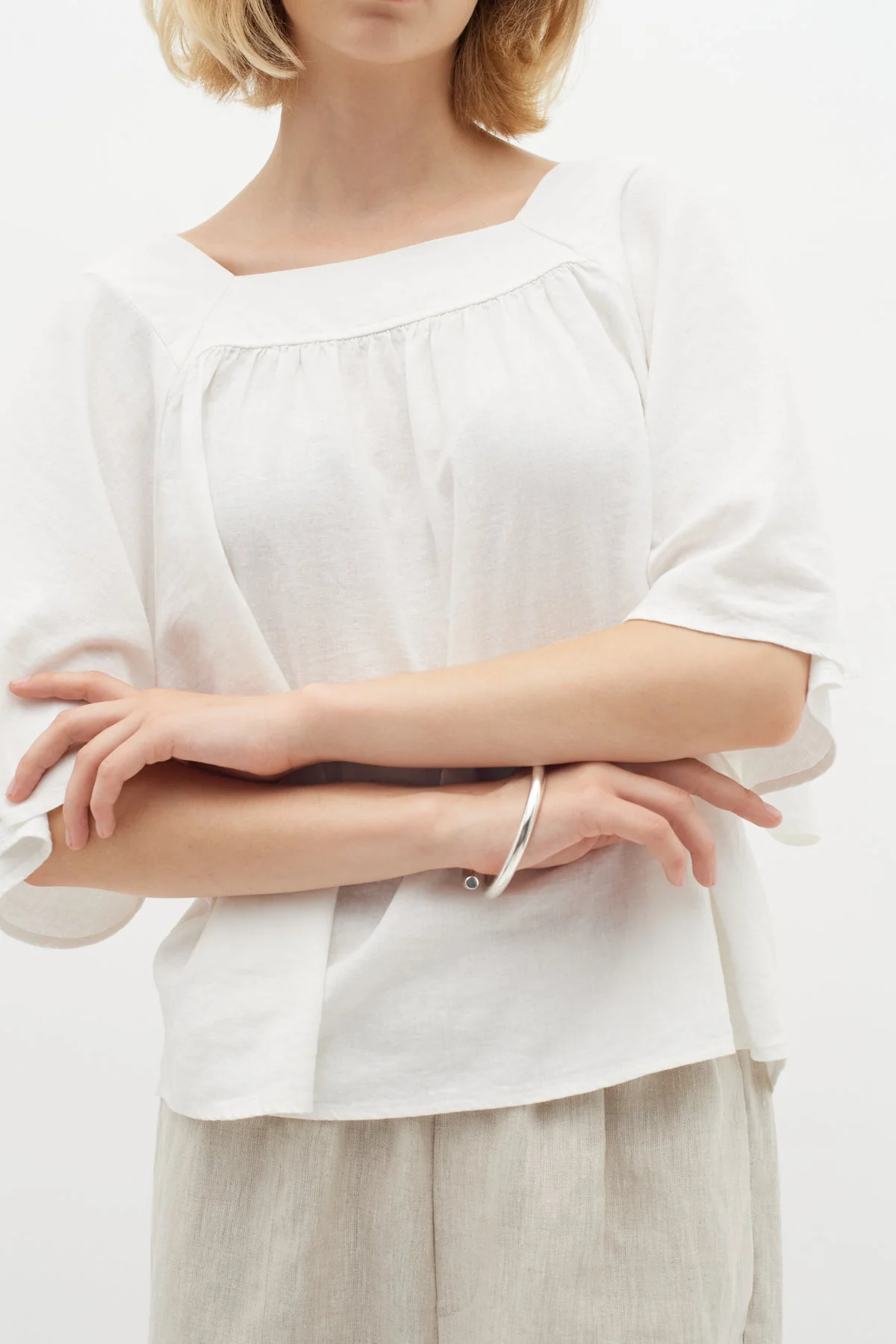 Ellieiw Top Pure White - Image 4