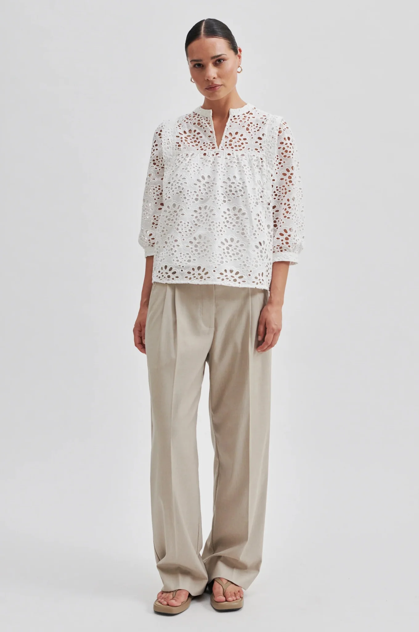Stefanie Blouse White - Image 8