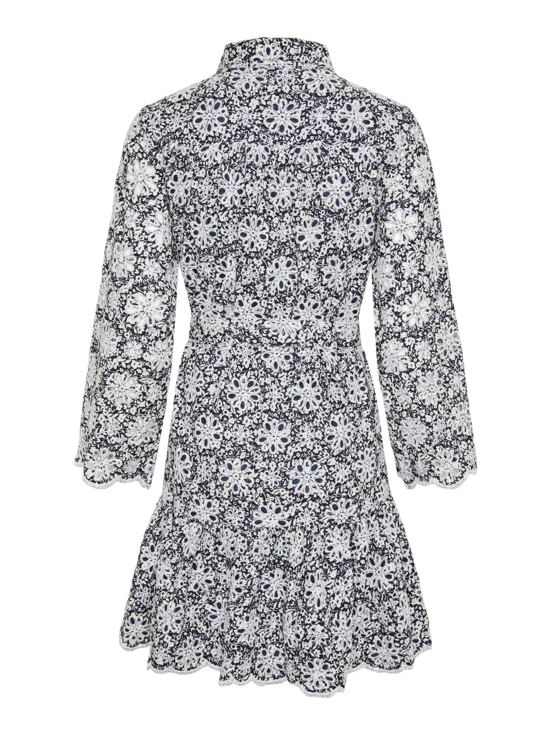 Yascorinna 7/8 Shirt Dress Navy Blazer Corinna Print - Image 6