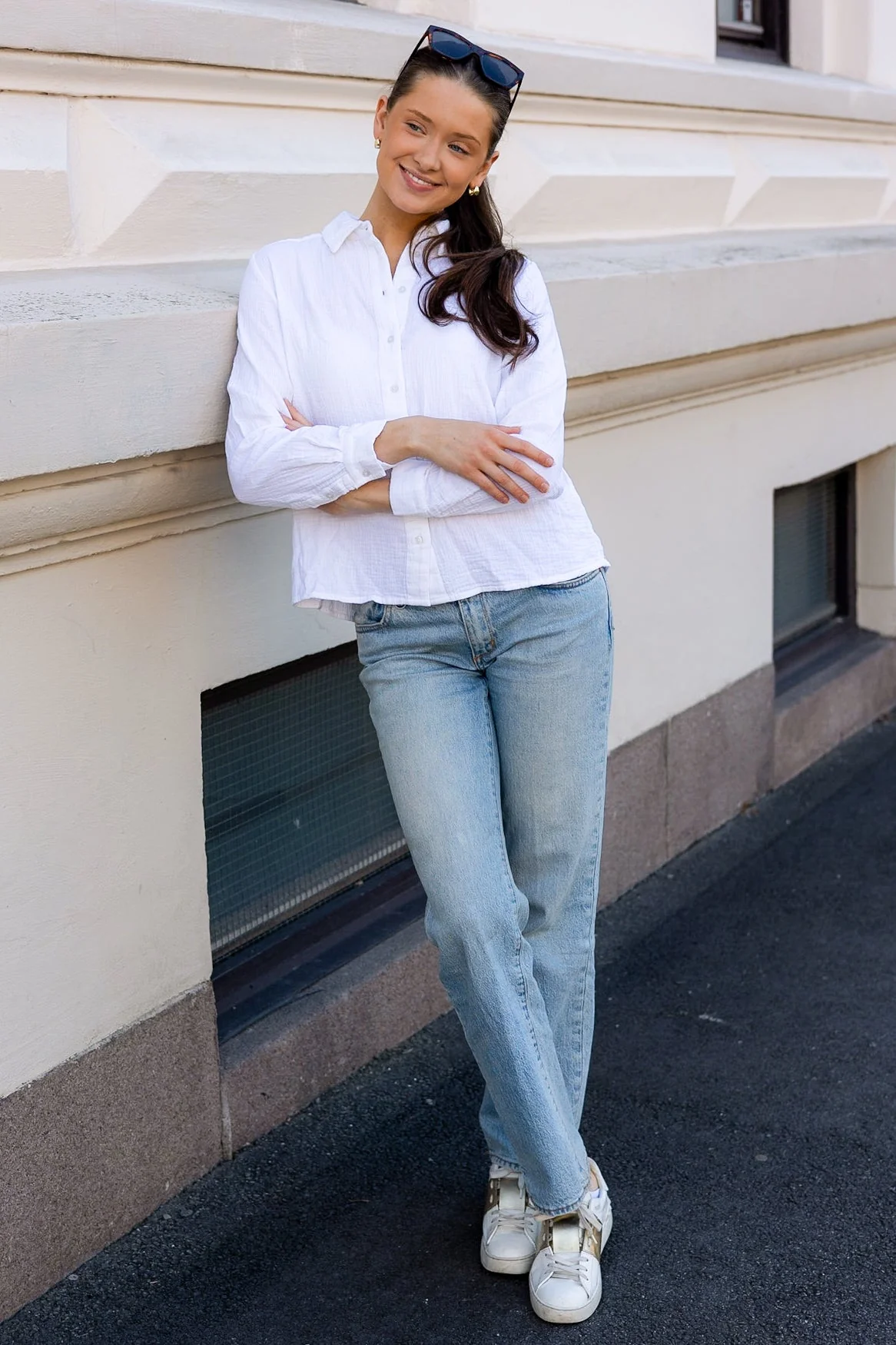 Aldina Ls Shirt Bright White - Image 3