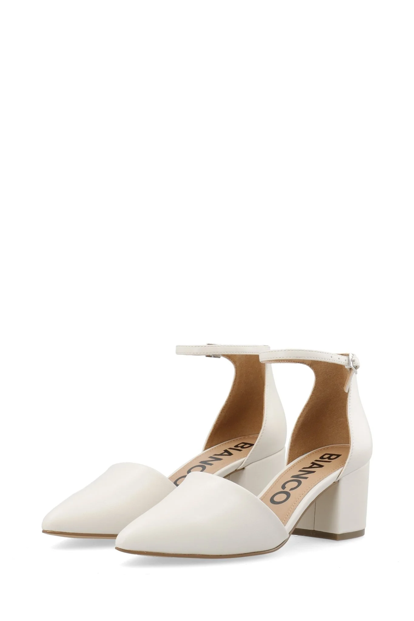 Biadevived Pump Faux Leather Off White - Image 6