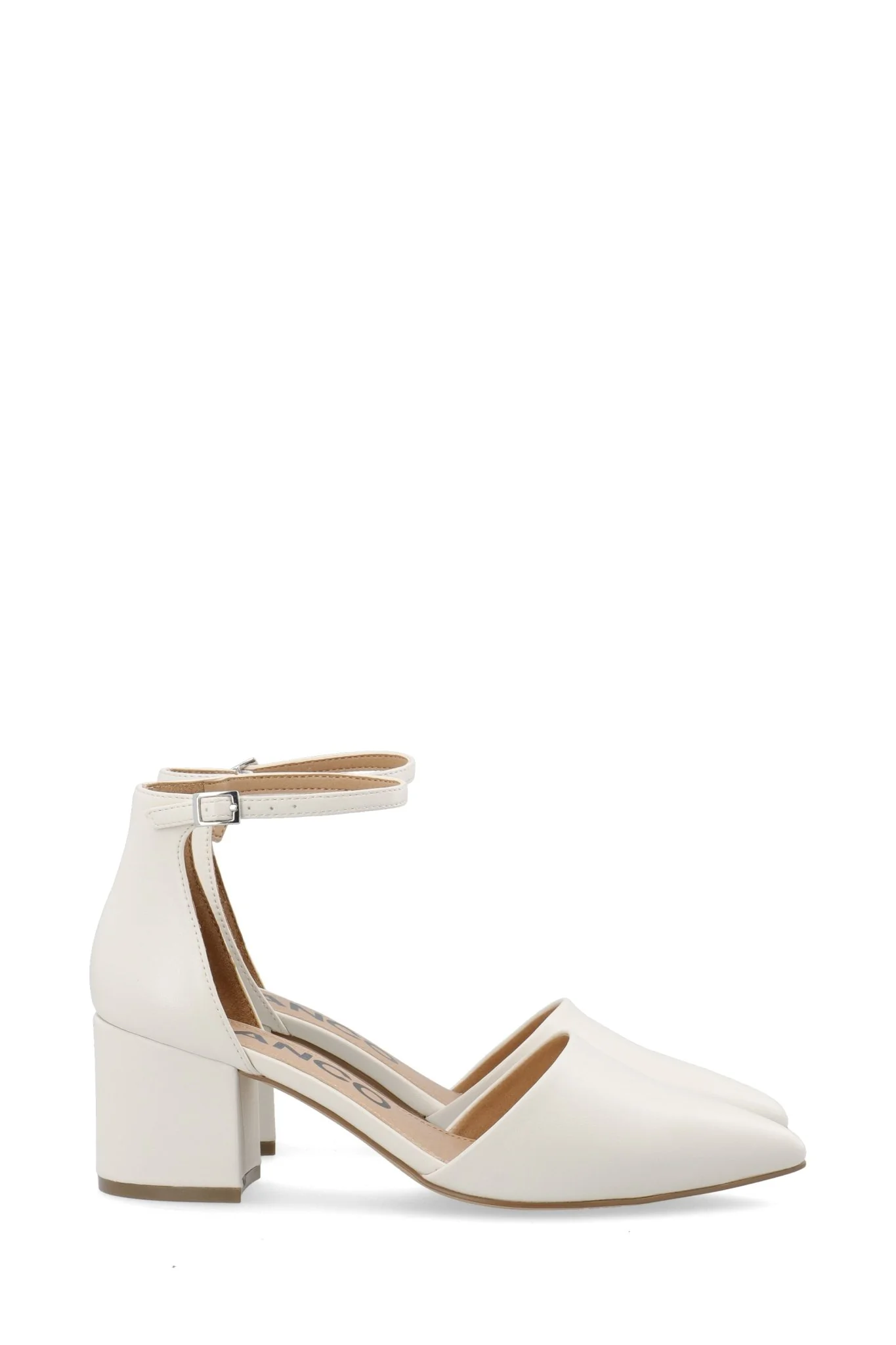 Biadevived Pump Faux Leather Off White - Image 8
