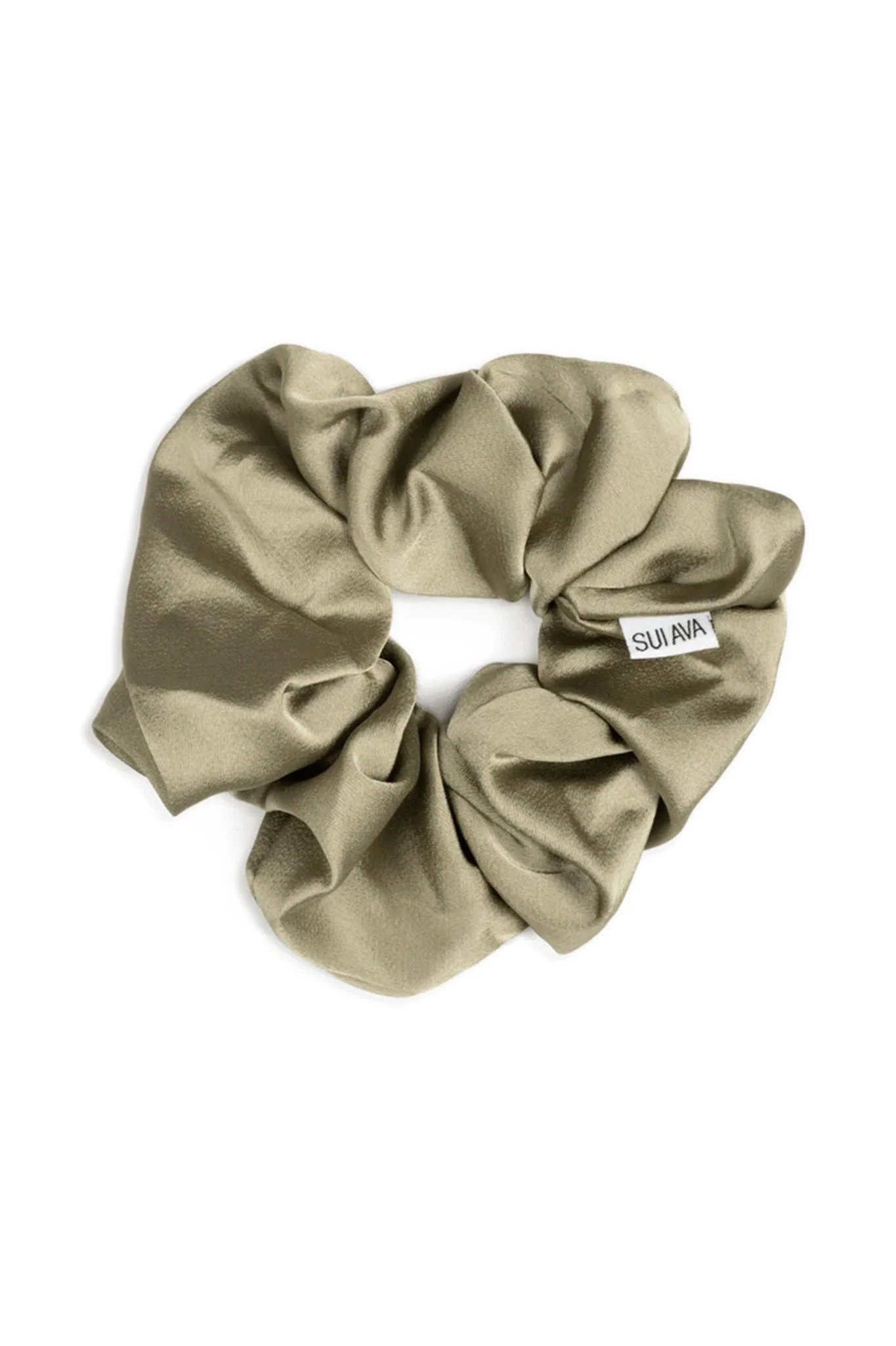 Moon Dust Scrunchie Dusty Green