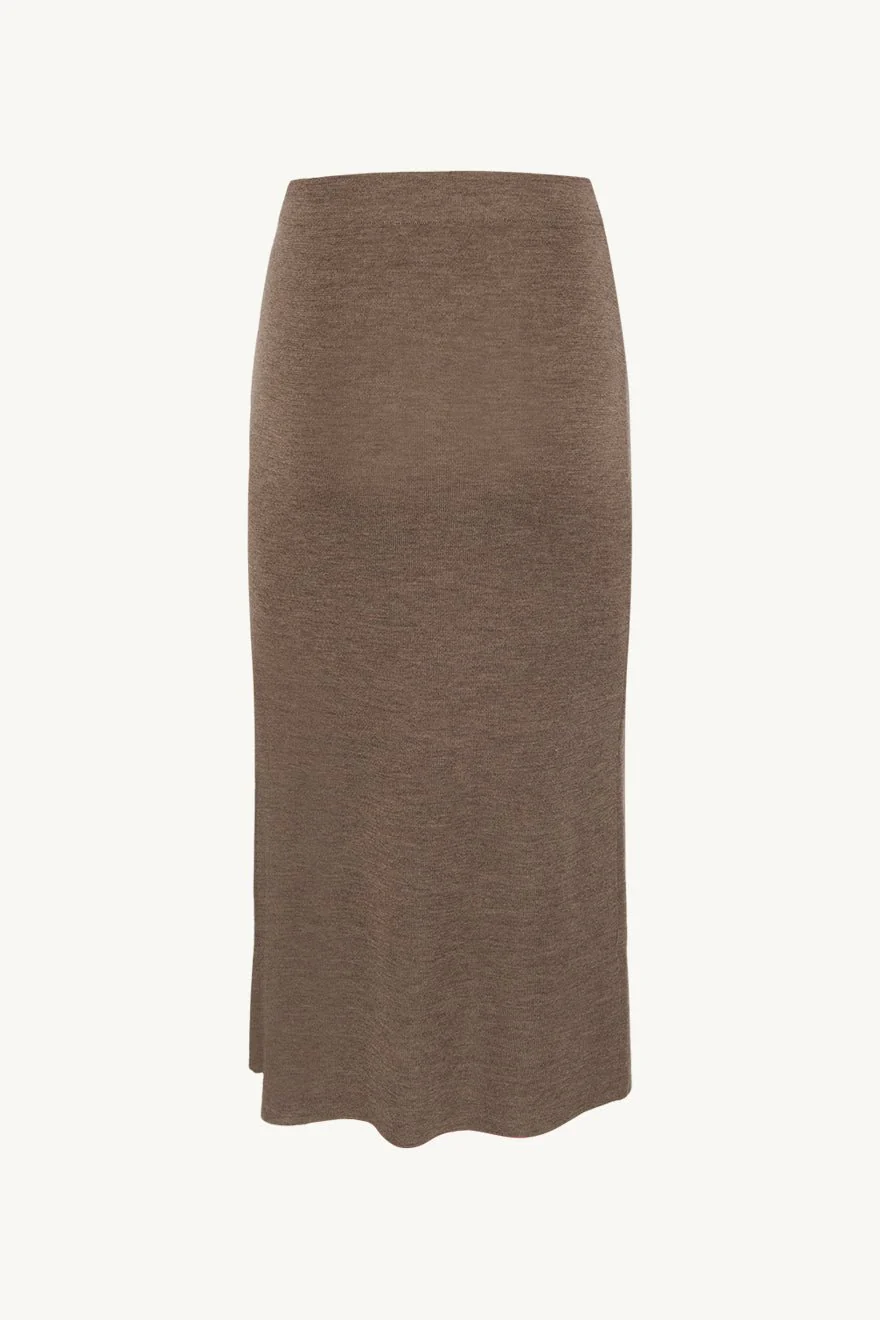 Nanette Skirt Cacao Melange - Image 2