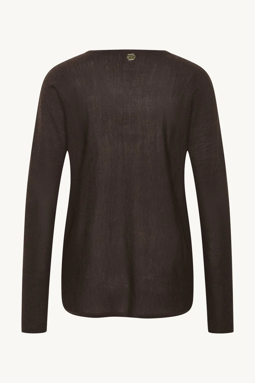 Pippa Pullover Brownie Melange - Image 2