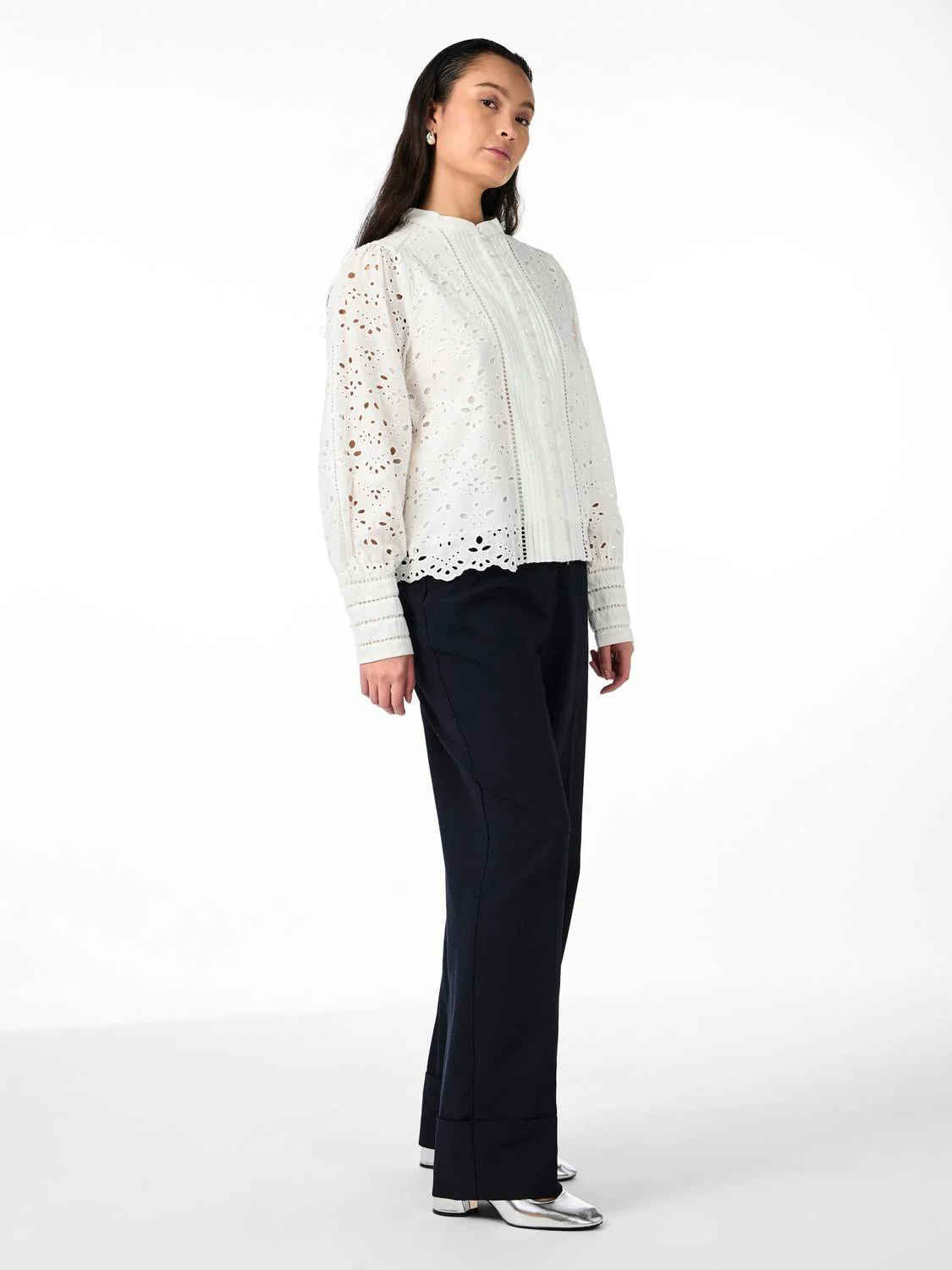 Yasalessia Ls Shirt Star White - Image 6