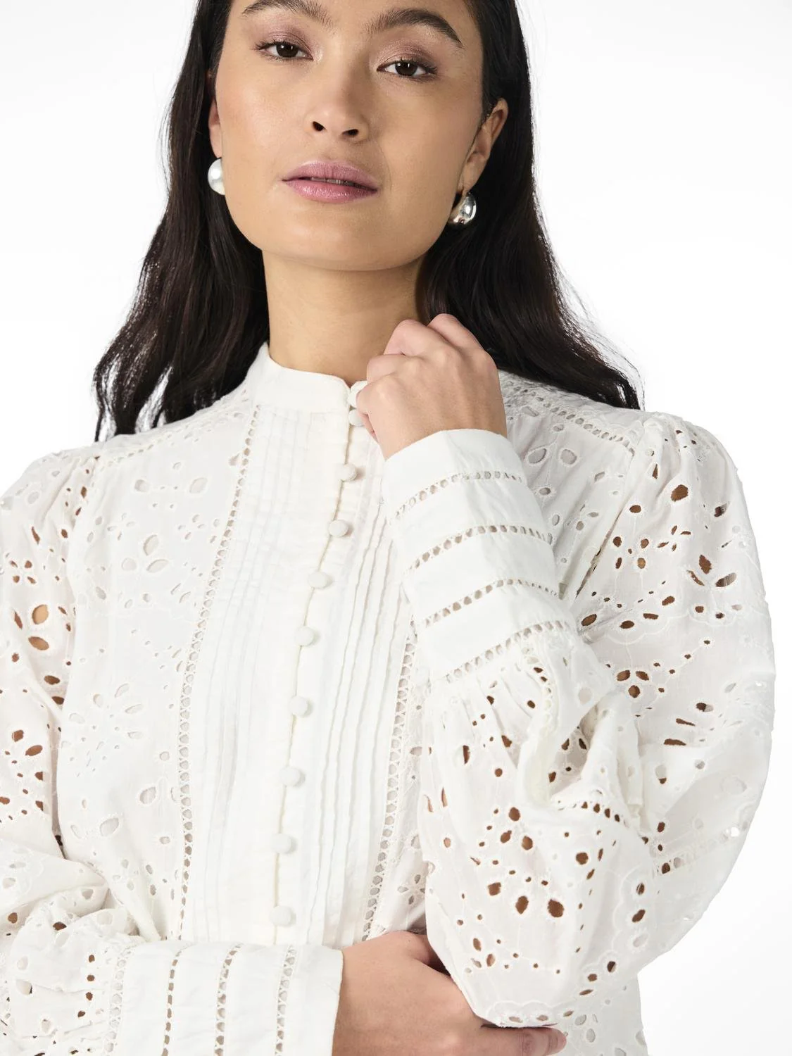 Yasalessia Ls Shirt Star White - Image 7