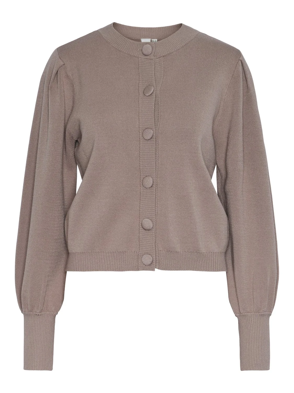 Yasfonny Ls Knit Cardigan Fungi