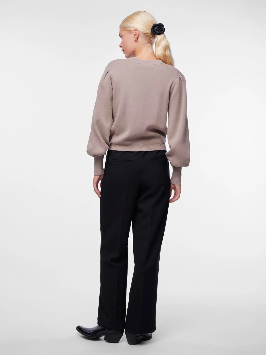 Yasfonny Ls Knit Cardigan Fungi - Image 5