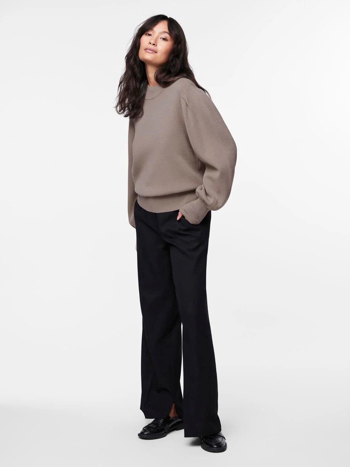 Fonny Ls Knit Pullover Fungi - Image 8