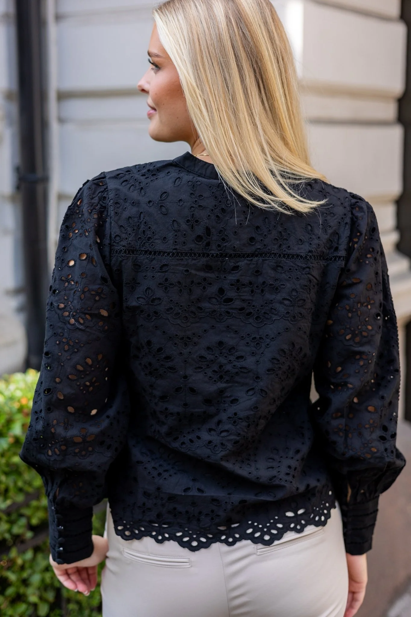 Yasalessia Ls Shirt Black - Image 4