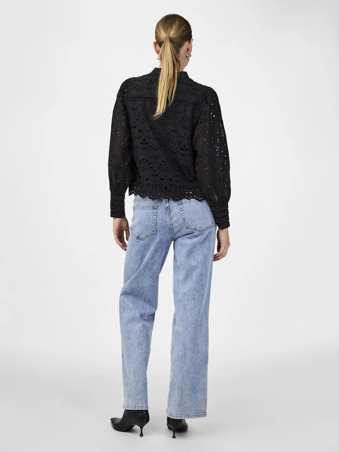 Yasalessia Ls Shirt Black - Image 9