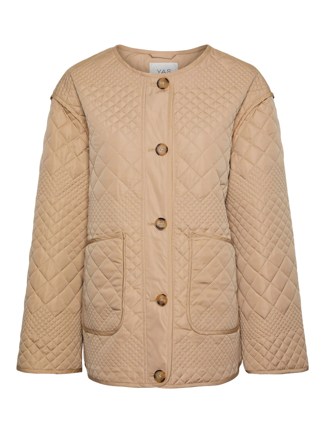 Yaslaurie Ls Padded Jacket Safari - Image 2