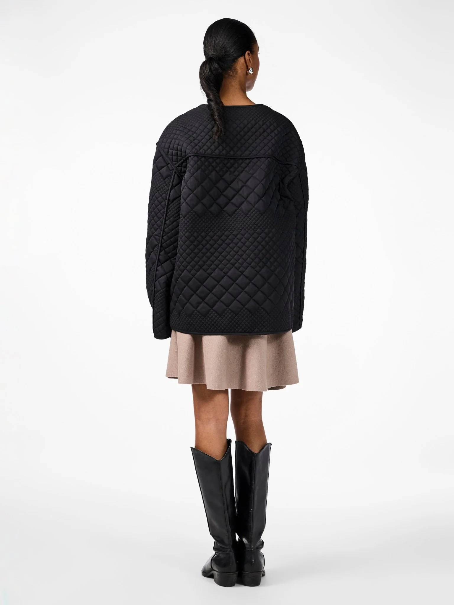 Yaslaurie Ls Padded Jacket Black - Image 5