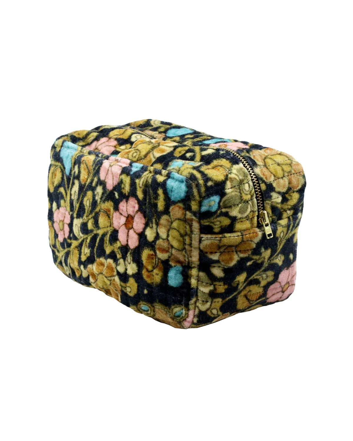Cosmetic Bag Velvet Peacock