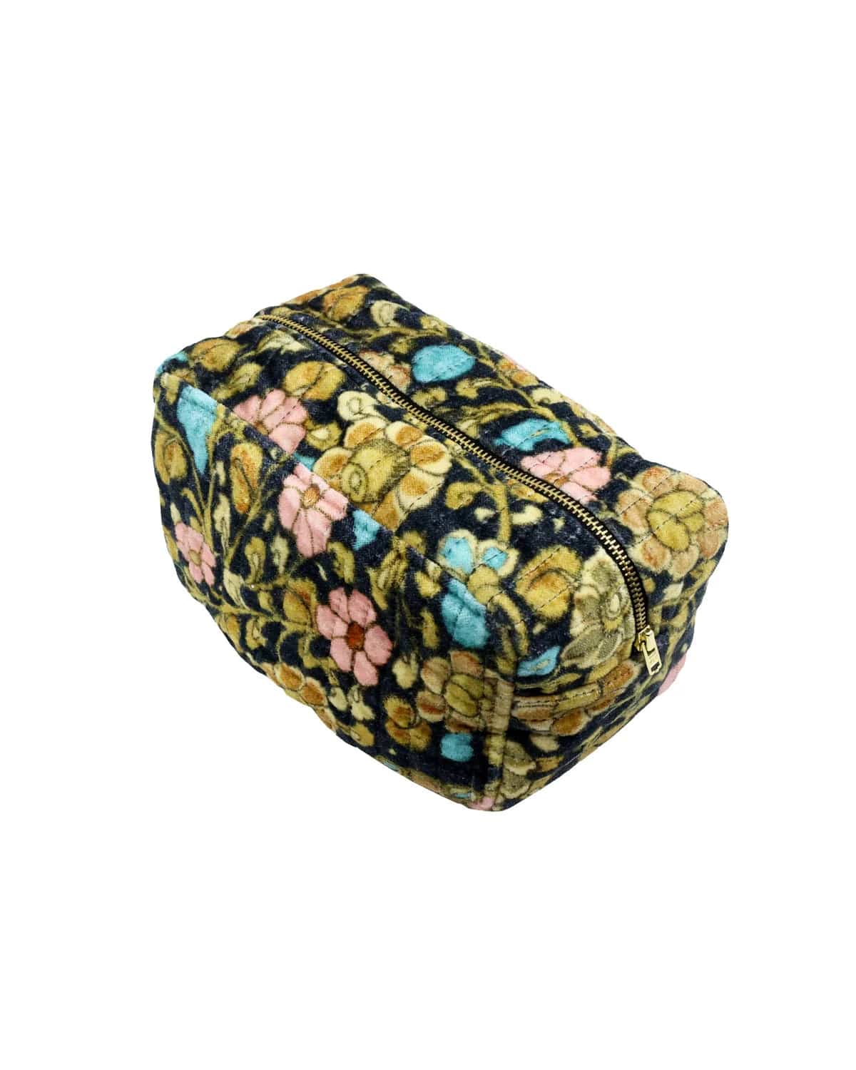 Cosmetic Bag Velvet Peacock - Image 2