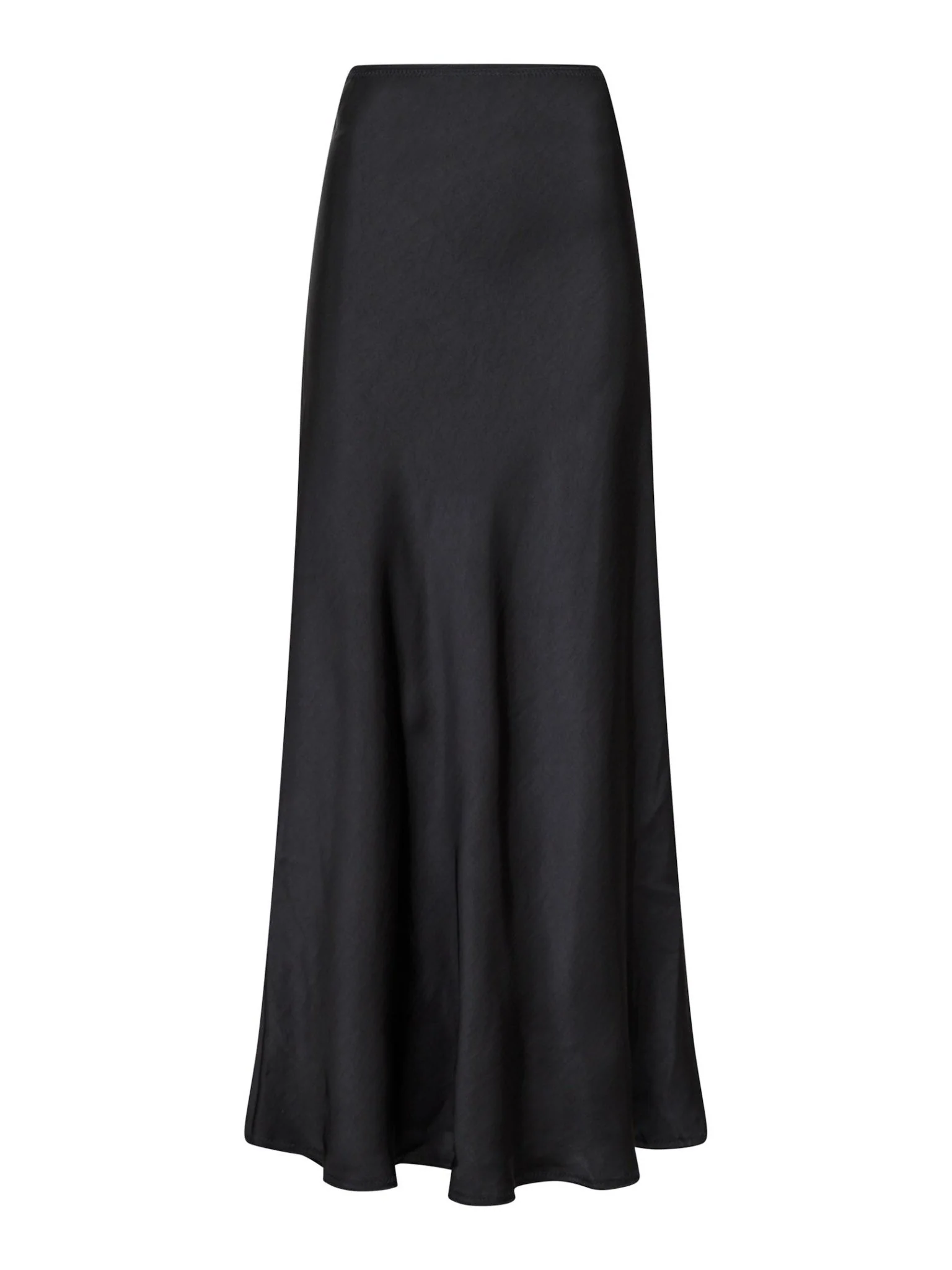 Vicky Heavy Sateen Skirt Black - Image 14