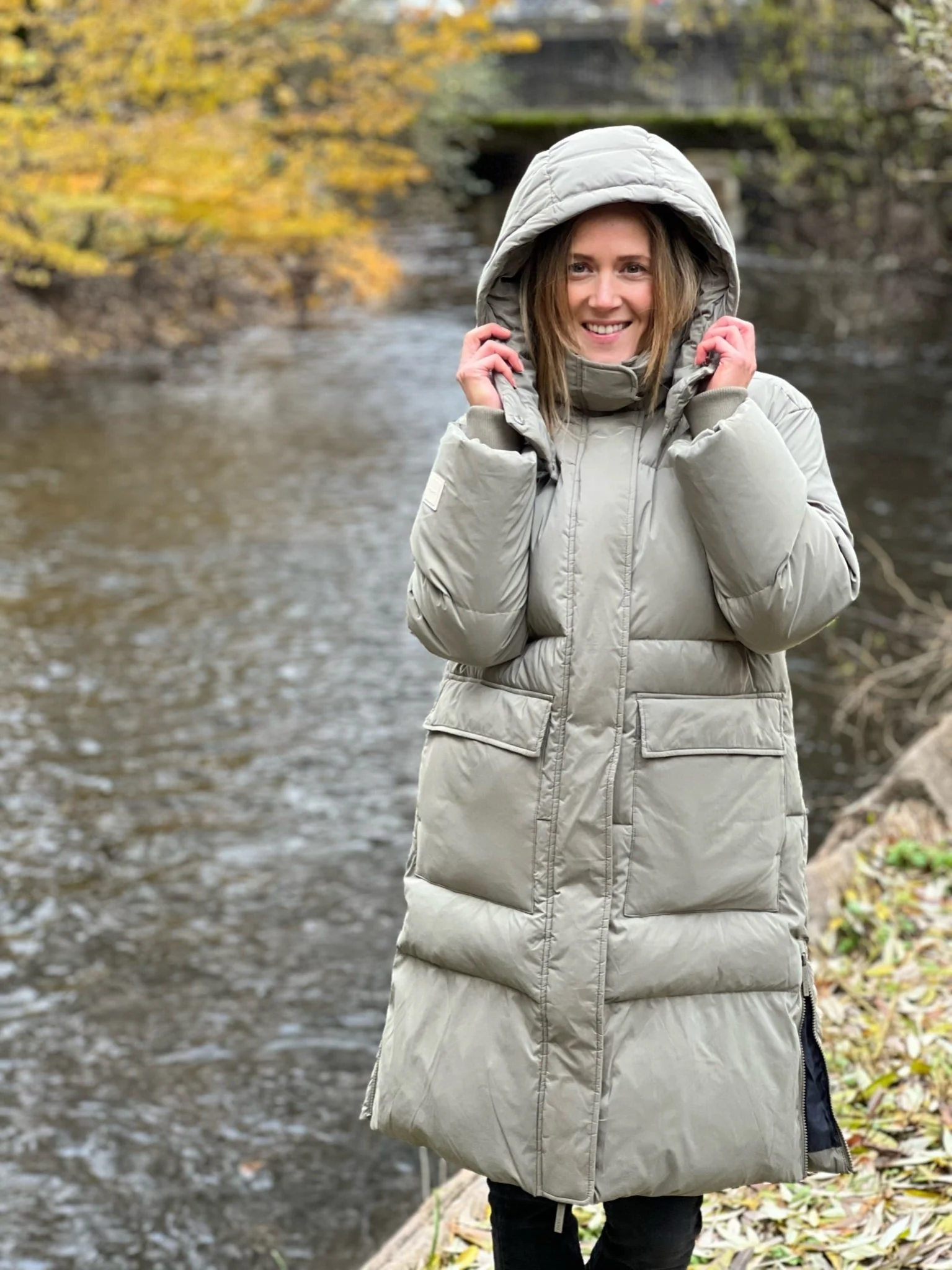 Lisannepw Outerwear Smokey Olive - Image 14